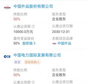 中外运与中国电力合资成立易能新源能源科技有限责任公司 法人刘新扬-物流之家