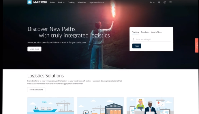 马士基Maersk Spot推出在线即时修改订舱功能 10分钟可确认-物流之家