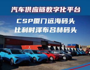 中远海运“汽车供应链数字化平台” 在厦门远海码头和比利时泽布吕赫码头同步上线-物流之家