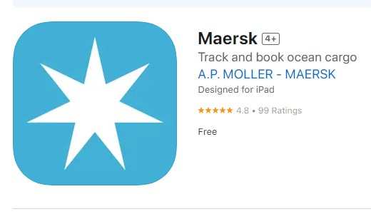 马士基APP更新后支持简体中文-物流之家