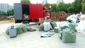 百世快运在多地学校 开设毕业季寄网点-物流之家