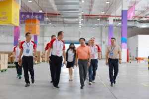 圆通董事长喻渭蛟出席亚运项目组会议 视察“国际一号”仓-物流之家