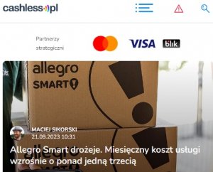 波兰龙头电商平台Allegro上调免费送货的订阅服务费用-物流之家