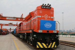 中远海运河南-青岛海铁联运班列2023年发运量成功突破1万TEU大关-物流之家