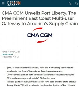 达飞集团公布第三季度财报 营收114.3亿美元 净利润为3.88亿美元-物流之家