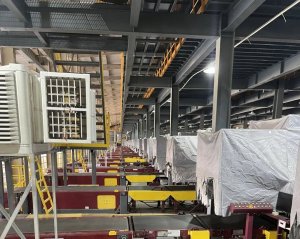 韵达广东佛山分拨中心发出场地全面升级-物流之家