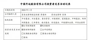 中国外运:目前看我国跨境电商市场整体仍处于增长态势-物流之家