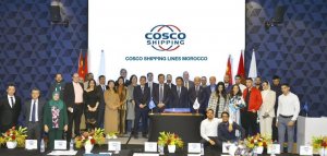 中远海运集运(摩洛哥)公司在卡萨布兰卡正式揭牌运营-物流之家