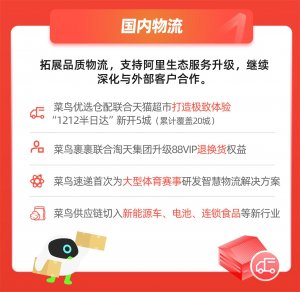 菜鸟裹裹面向中小商家上线免费极速回款、时效托管权益-物流之家