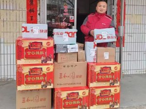 京东快递:近日甘谷辣椒寄递量已经上涨近5倍-物流之家