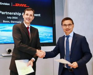DHL 与远景科技集团达成战略合作伙伴关系。-物流之家