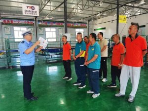 武山公安交警深入快递物流企业开展交通安全宣传活动-物流之家