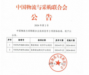 《铁路柴油配送作业规范》团体标准予以发布,并将于 8 月 1 日正式施行!-物流之家
