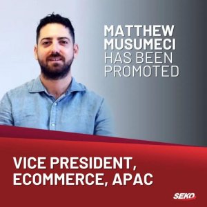SEKO物流任命Matthew Musumeci为亚太区电子商务副总裁-物流之家