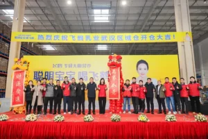 京东物流全国首座飞鹤乳业物流标杆仓在武汉投运-物流之家