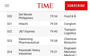 极兔速递入选《时代周刊》2025亚太地区最佳公司500强-物流之家