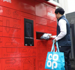 英国皇家邮政智能快递柜入驻Co-op超市-物流之家