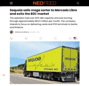 红杉物流以750万美元将资产出售给美客多 退出电商物流领域-物流之家